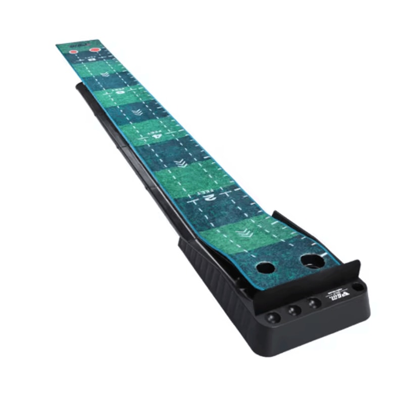 PGM TL021 3M Golf Putting Mat Professional Golf Putting Trainer With Ball Return 1