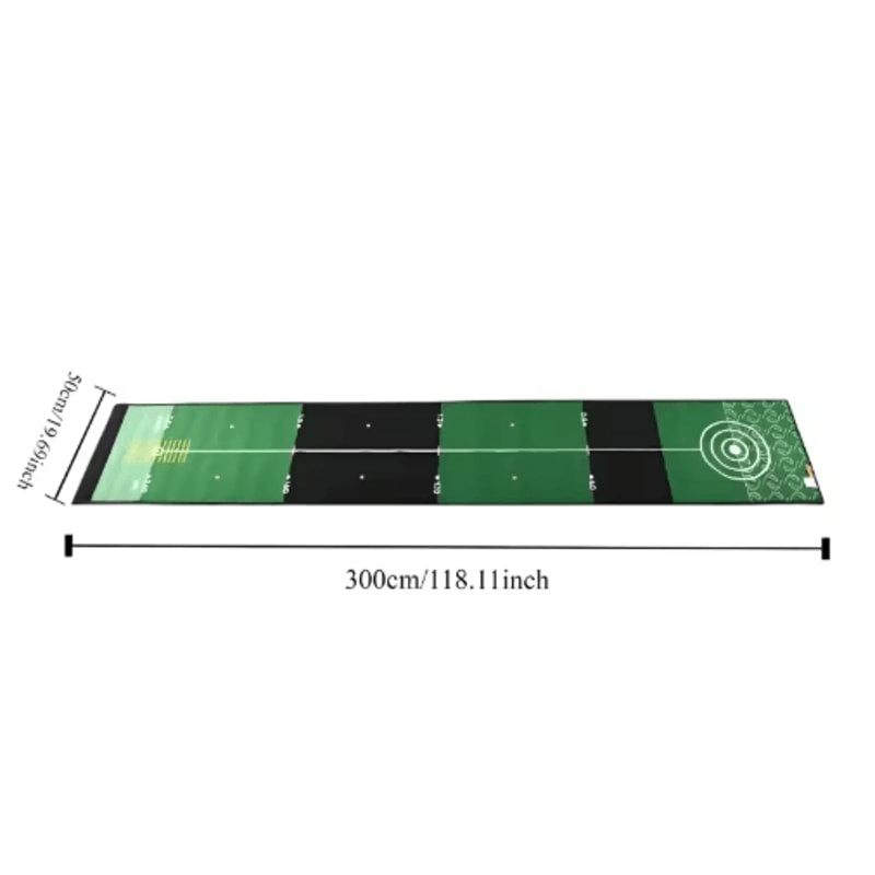 ProGreen Golf Putting Carpet Mat AntiSlip Indoor Golf Putting Mat 50by300cm 4