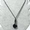 MysticCore Obsidian Pendulum Necklace Natural Obsidian Pendant Hexagram Energy Stone 3
