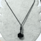 MysticCore Obsidian Pendulum Necklace Natural Obsidian Pendant Hexagram Energy Stone 3