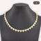 Nidin Crystal Zircon Heart Necklace Elegant Zircon Pendant Necklace For Women 1