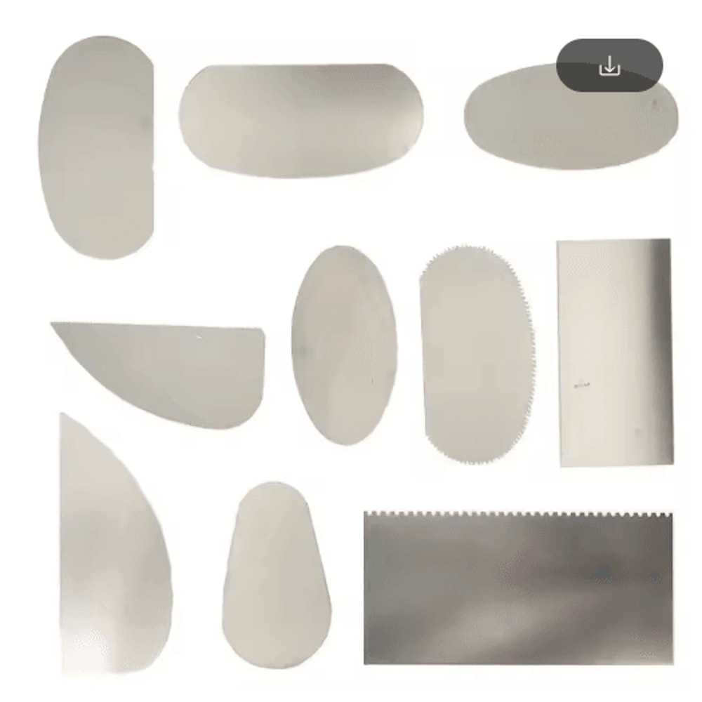 ProShape Pottery Tool Set Essential Clay Sculpting Tools For Shaping Detailing 3
