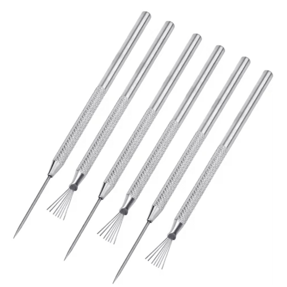 TexturePro Clay Needle Tool Set Precision Ceramic Texture Tool For Sculpting Detailing 1