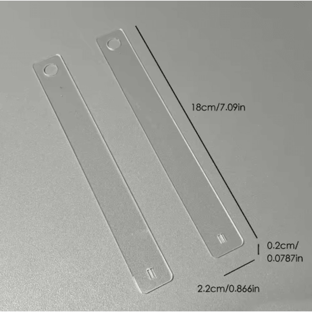 ClayMeasure Acrylic Thickness Gauge Precision Clay Thickness Tool For Pottery 1