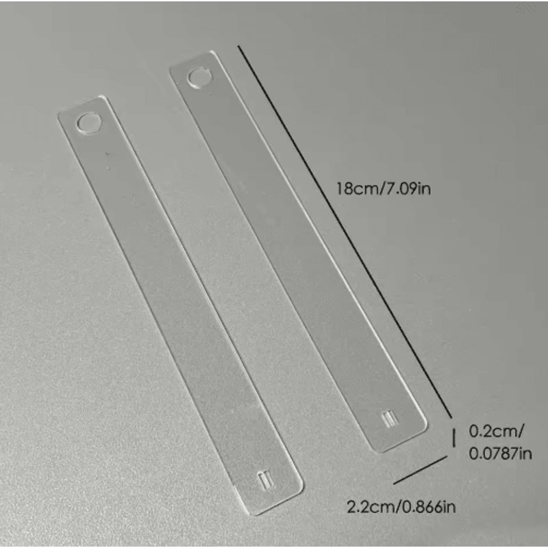 ClayMeasure Acrylic Thickness Gauge Precision Clay Thickness Tool For Pottery 1