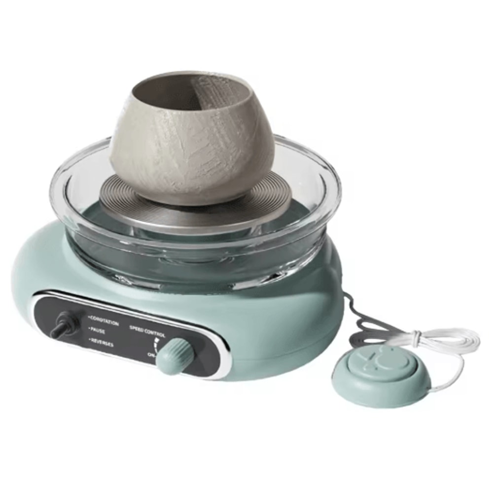 SpinCraft Electric Pottery Wheel Kit Compact Electric Pottery Wheel For DIY Ceramic Art 7
