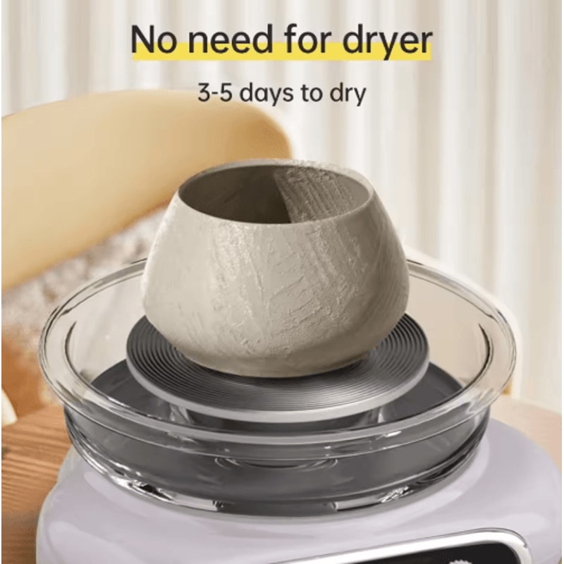 SpinCraft Electric Pottery Wheel Kit Compact Electric Pottery Wheel For DIY Ceramic Art 0
