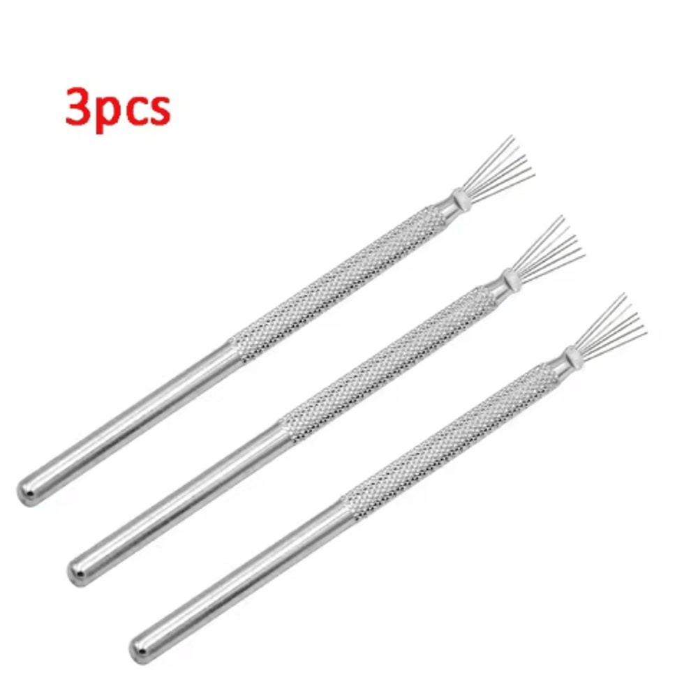 FeatherLine Clay Texture Tool Precision 7 Pin Clay Tool For Sculpting Detailing 2