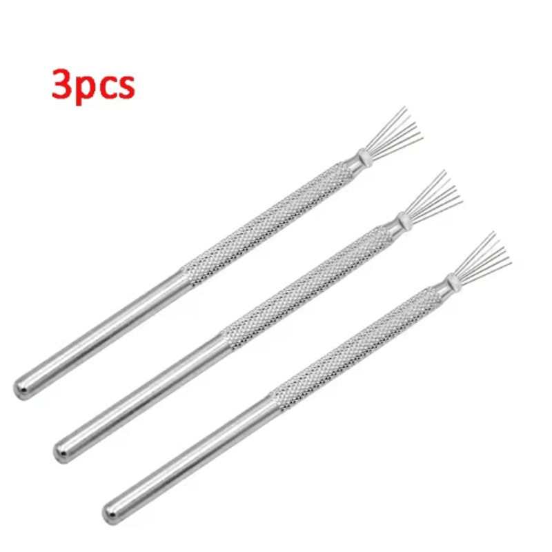 FeatherLine Clay Texture Tool Precision 7 Pin Clay Tool For Sculpting Detailing 2