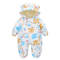 2025 Hooded Fleece Baby Snowsuit Warm Winter Romper For Infants Toddlers 1