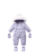 30C Thermal Baby Snowsuit Plush Fleece Winter Jumpsuit For Newborns Toddlers 1