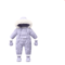30C Thermal Baby Snowsuit Plush Fleece Winter Jumpsuit For Newborns Toddlers 1