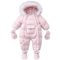 30C Thermal Baby Snowsuit Plush Fleece Winter Jumpsuit For Newborns Toddlers 4