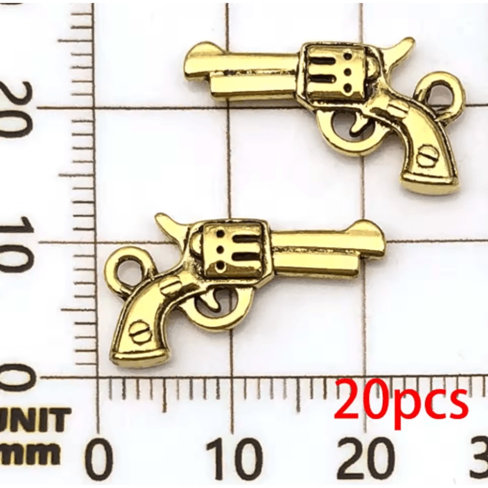 20pcs Western Cowboy Charms Set Horseshoe Cactus Hat Boots DIY Jewelry Pendants 12