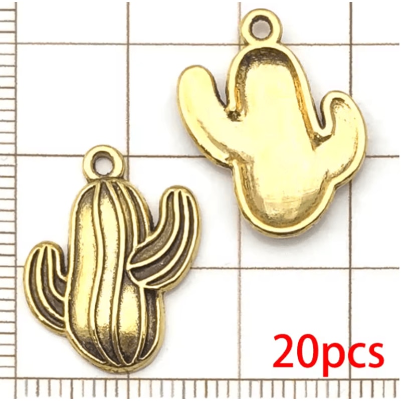 20pcs Western Cowboy Charms Set Horseshoe Cactus Hat Boots DIY Jewelry Pendants 19