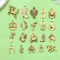 20pcs Western Cowboy Charms Set Horseshoe Cactus Hat Boots DIY Jewelry Pendants 20