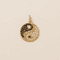 Mini Gold Plated Charm Set Love YinYang Airplane Horseshoe DIY Pendants 2