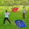 Portable Cornhole Game Set With Board 6 Bean Bags For Outdoor Fun 0