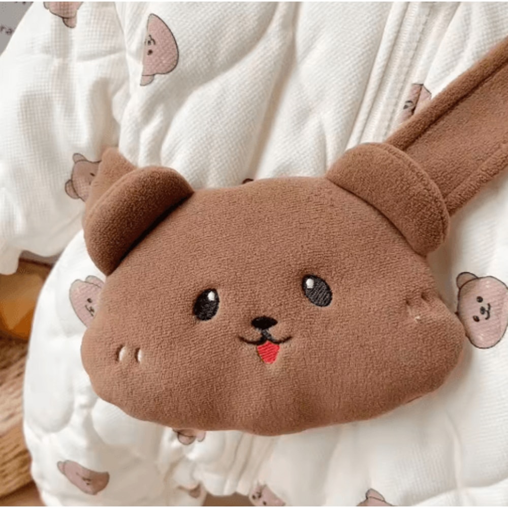 2025 Cartoon Baby Snowsuit Warm Padded Winter Romper For Infants 012M 4