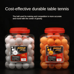 60pcs professional 3 star table tennis balls d40+mm 2.8g new material abs plastic ping pong ball adult training for comp