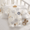 CozyCotton Newborn Winter Onesie Soft Cotton Baby Bodysuit 1