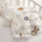 CozyCotton Newborn Winter Onesie Soft Cotton Baby Bodysuit 4