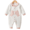 Somenie Cozy Cotton Baby Winter Jumpsuit Soft Cotton Baby Onesie 1