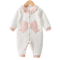 Somenie Cozy Cotton Baby Winter Jumpsuit Soft Cotton Baby Onesie 1