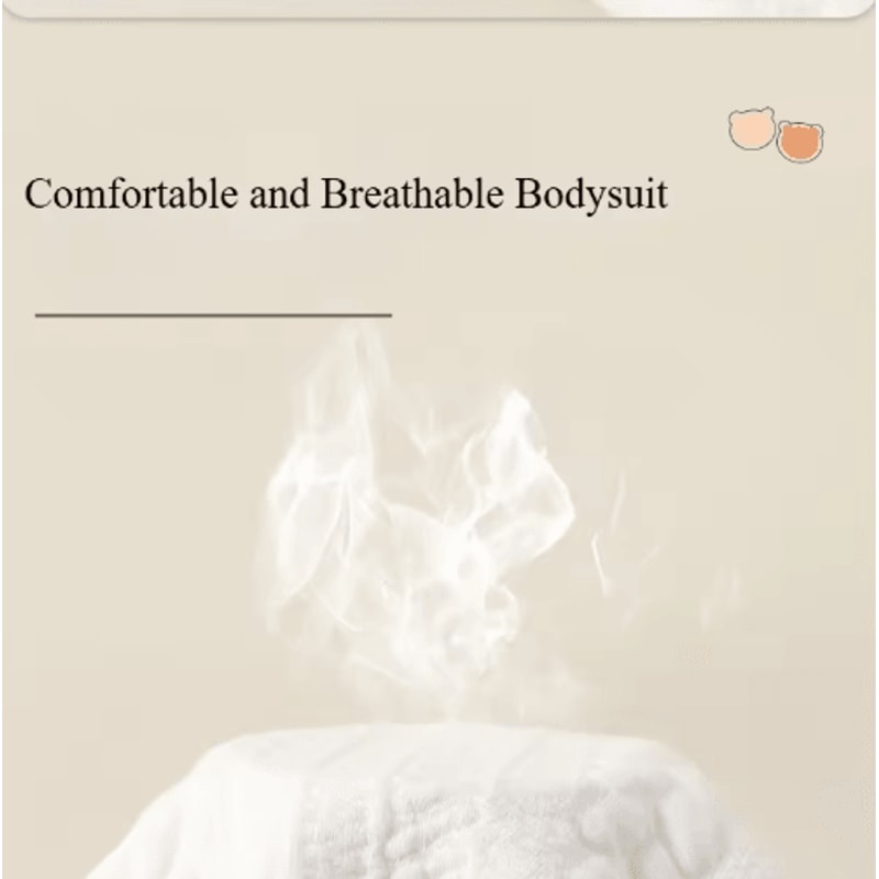 Somenie Cozy Cotton Baby Winter Jumpsuit Soft Cotton Baby Onesie 6