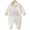 Somenie Cozy Cotton Baby Winter Jumpsuit Soft Cotton Baby Onesie 0