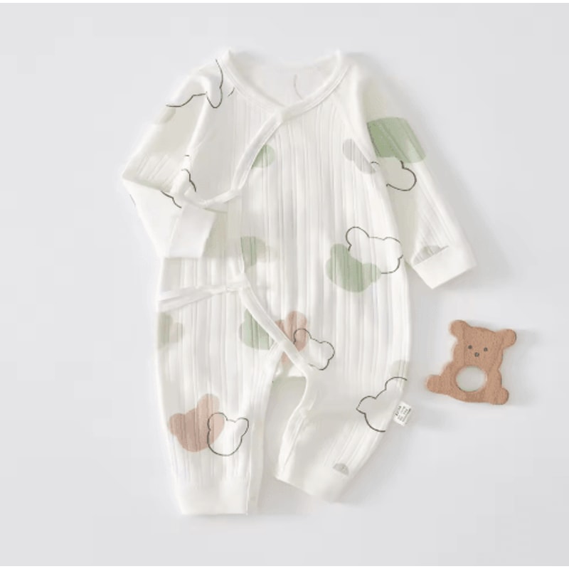 AllSeason Comfort Newborn Long Sleeve Onesie Soft Cotton Baby Romper 1