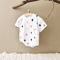 Balloon Print Baby Summer Romper Soft Cotton Infant Bodysuit 2