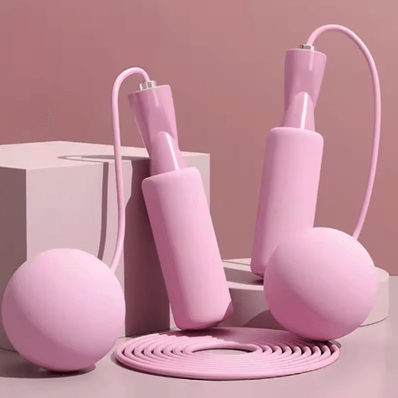 PowerFit Cordless Weighted Jump Rope Adjustable Cordless Jump Rope For Indoor Training 2