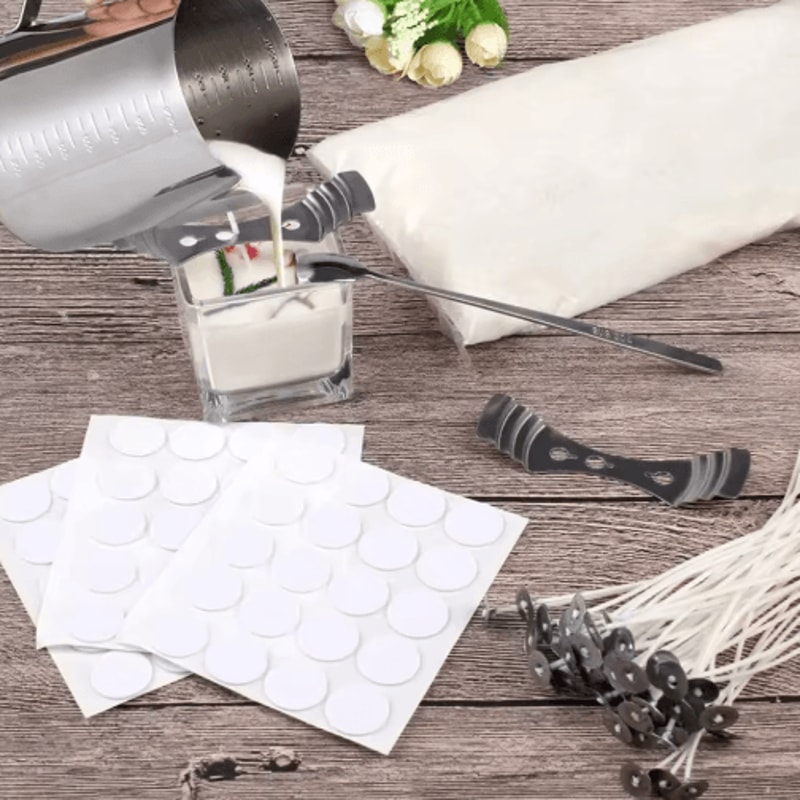 Stainless Steel Candle Making Pouring Pot Easy Wax Melting Pot For DIY Kits 4
