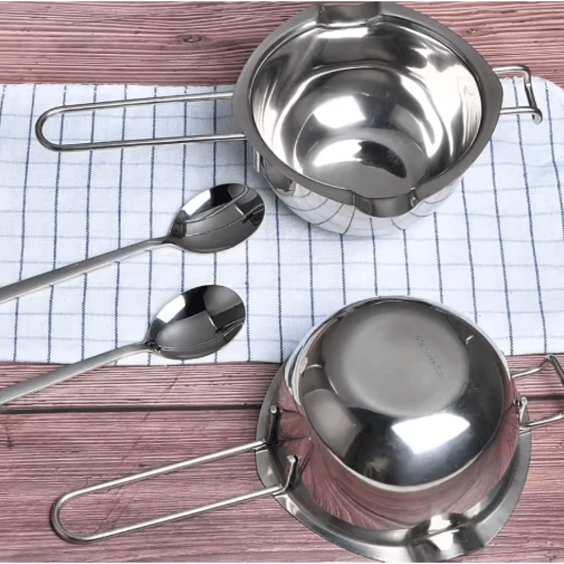 Stainless Steel Candle Making Pouring Pot Easy Wax Melting Pot For DIY Kits 5