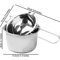 Stainless Steel Candle Making Pouring Pot Easy Wax Melting Pot For DIY Kits 7