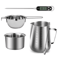 Stainless Steel Candle Making Pouring Pot Easy Wax Melting Pot For DIY Kits 0