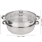 2Layer Stainless Steel Steamer Pot MultiUse Double Boiler Pot 5
