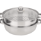 2Layer Stainless Steel Steamer Pot MultiUse Double Boiler Pot 6