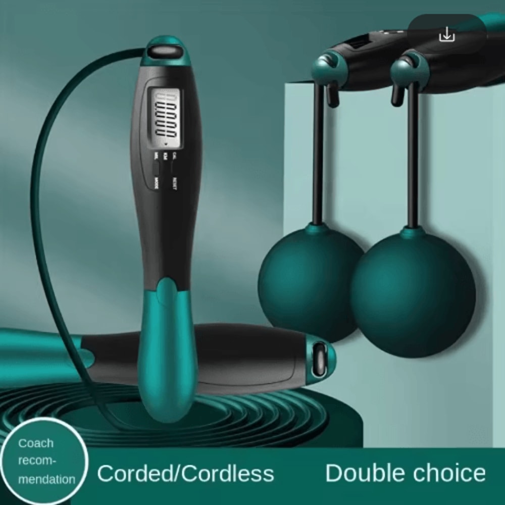 SmartFit Cordless Digital Jump Rope LCD Smart Jump Rope With Counter 0
