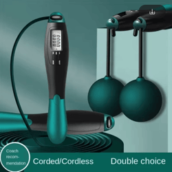 smartfit cordless digital jump rope – lcd smart jump rope with counter