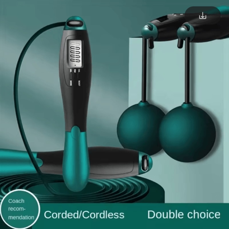 SmartFit Cordless Digital Jump Rope LCD Smart Jump Rope With Counter 0