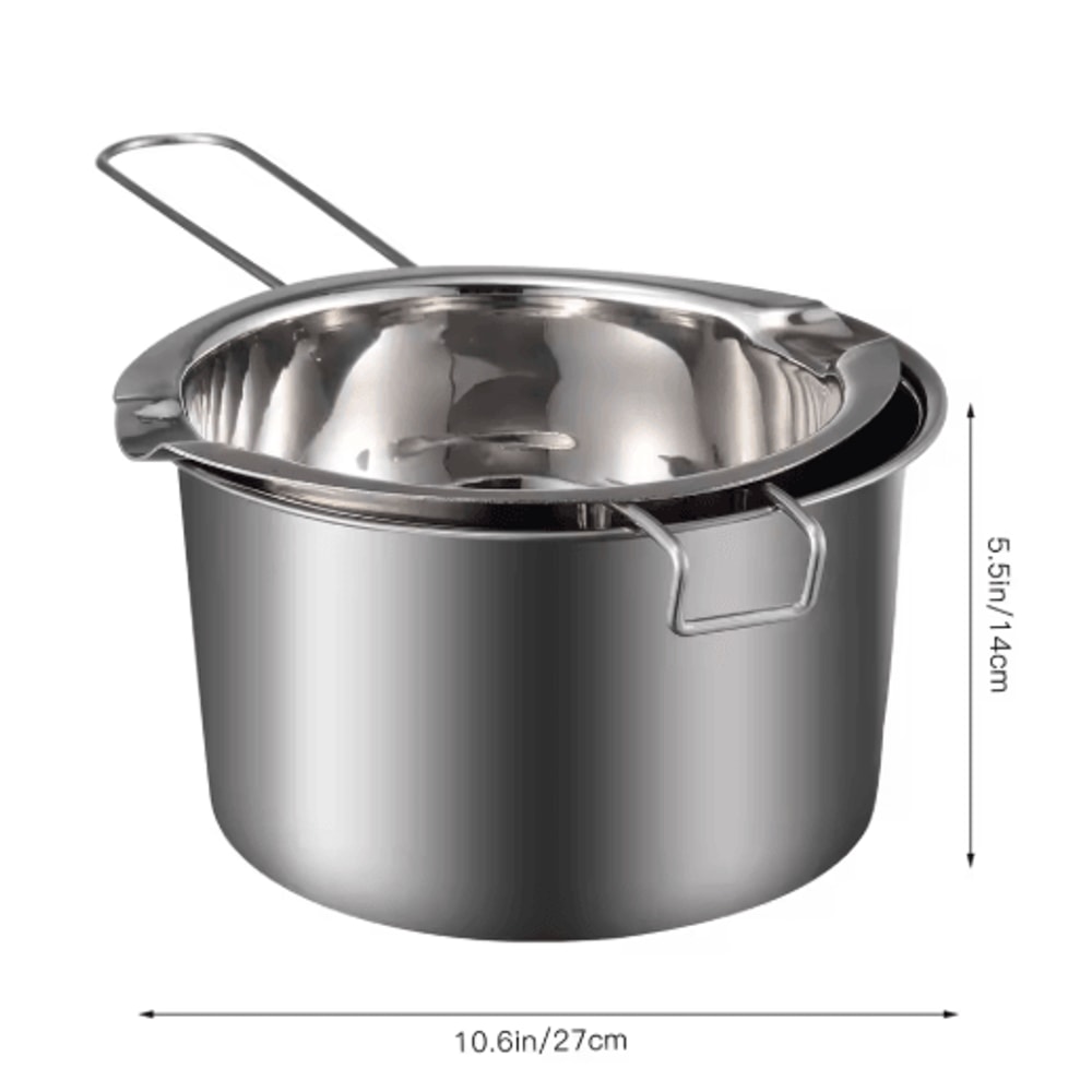 MultiUse Stainless Steel Double Boiler Pot Easy Chocolate Melting Pot 1