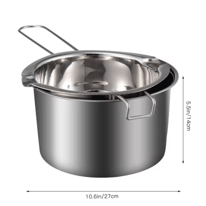MultiUse Stainless Steel Double Boiler Pot Easy Chocolate Melting Pot 1