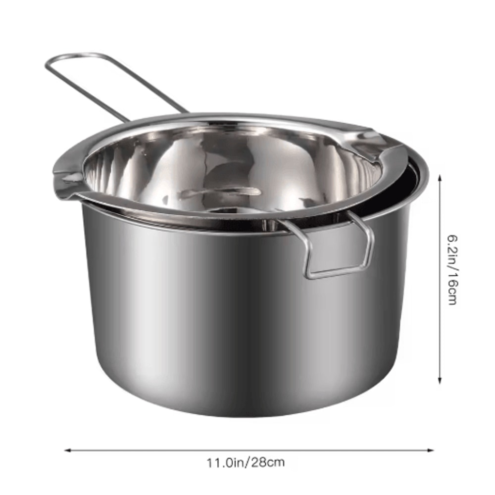 MultiUse Stainless Steel Double Boiler Pot Easy Chocolate Melting Pot 2