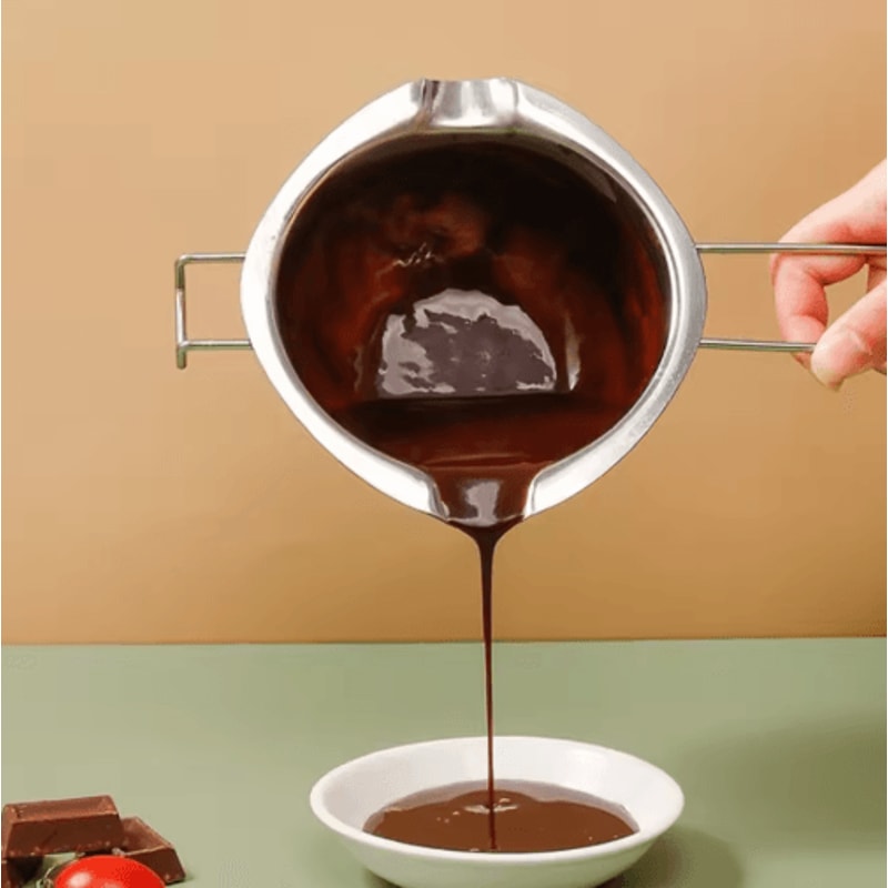 Stainless Steel Chocolate Melting Bowl MultiUse Double Boiler Melting Pot 1