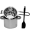 Stainless Steel Double Boiler Melting Pot Large Capacity Chocolate Melting Pot For Butter Candy But 1