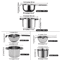Stainless Steel Double Boiler Melting Pot Large Capacity Chocolate Melting Pot For Butter Candy But 3