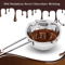 Stainless Steel Double Boiler Melting Pot Large Capacity Chocolate Melting Pot For Butter Candy But 5