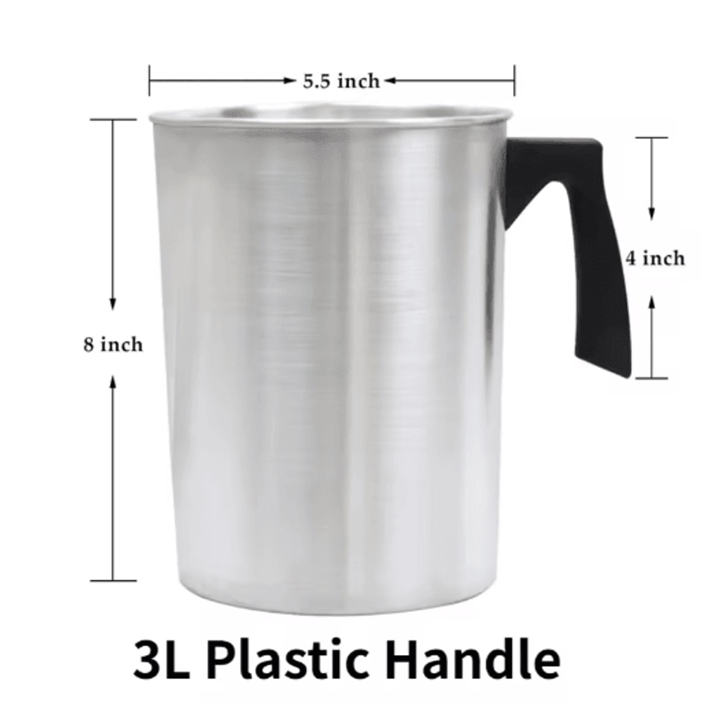 32oz Stainless Steel Candle Making Pouring Pot Easy Wax Melting Pot 1